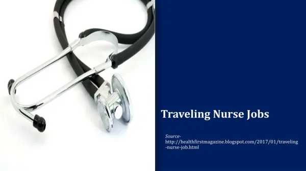 Traveling Nurse Job