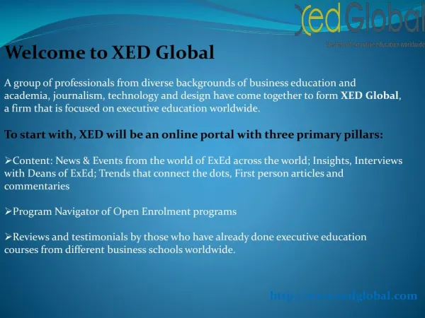 Executive Education Programs
