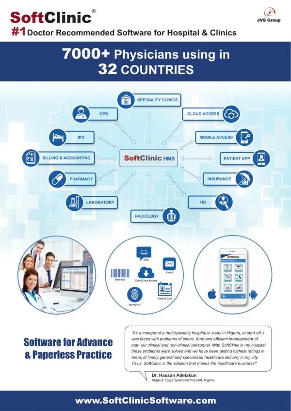 SoftClinic – A Software Solution for Healthcare Business