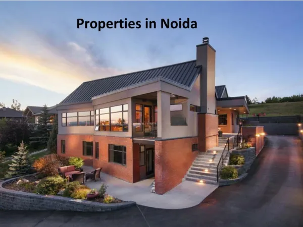 Properties in Noida