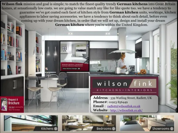 German Kitchen Company London - Wilson Fink