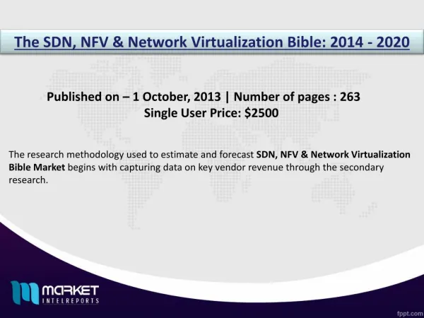 SDN, NFV & Network Virtualization Market: led by North America owing to high infrastructure.