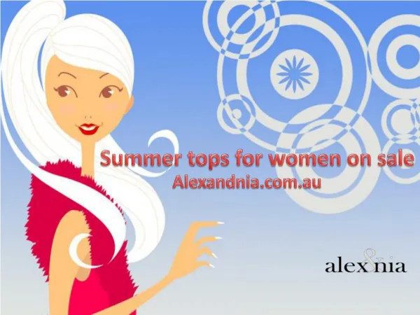 Summer tops for women on sale
