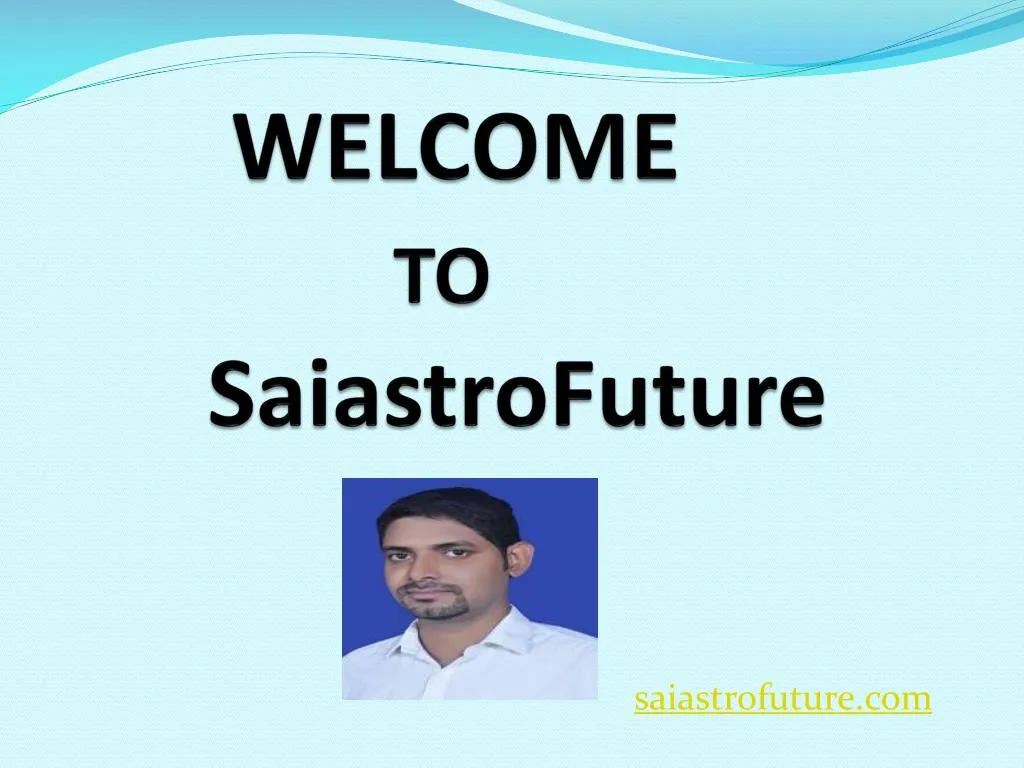 welcome to saiastrofuture