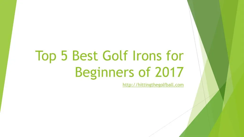 top 5 best golf irons for beginners of 2017