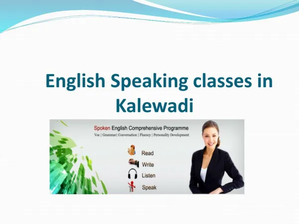 English Speaking Classes at Kalewadi Thergaon | Pune Training Institute