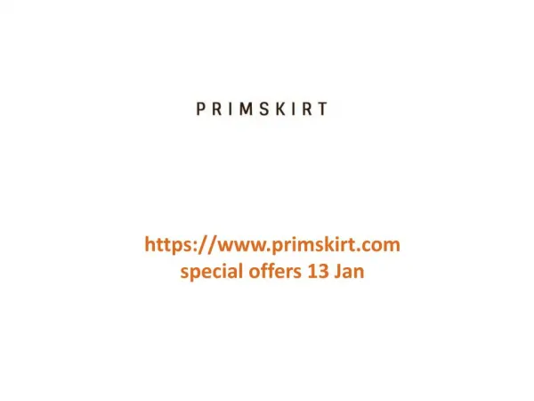 www.primskirt.com special offers 13 Jan