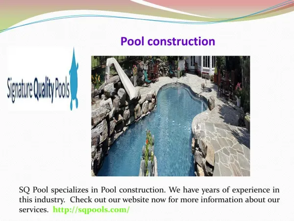 Signature quality pools