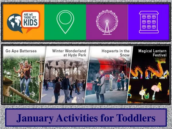 January Activities for Toddlers