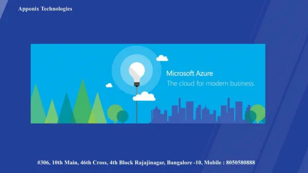 Microsoft Azure in Bangalore, MicrosoftAzure Institute in Bangalore, Microsoft Azure Institutes, Institute, Course, In,