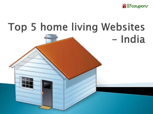 Top 5 home living websites