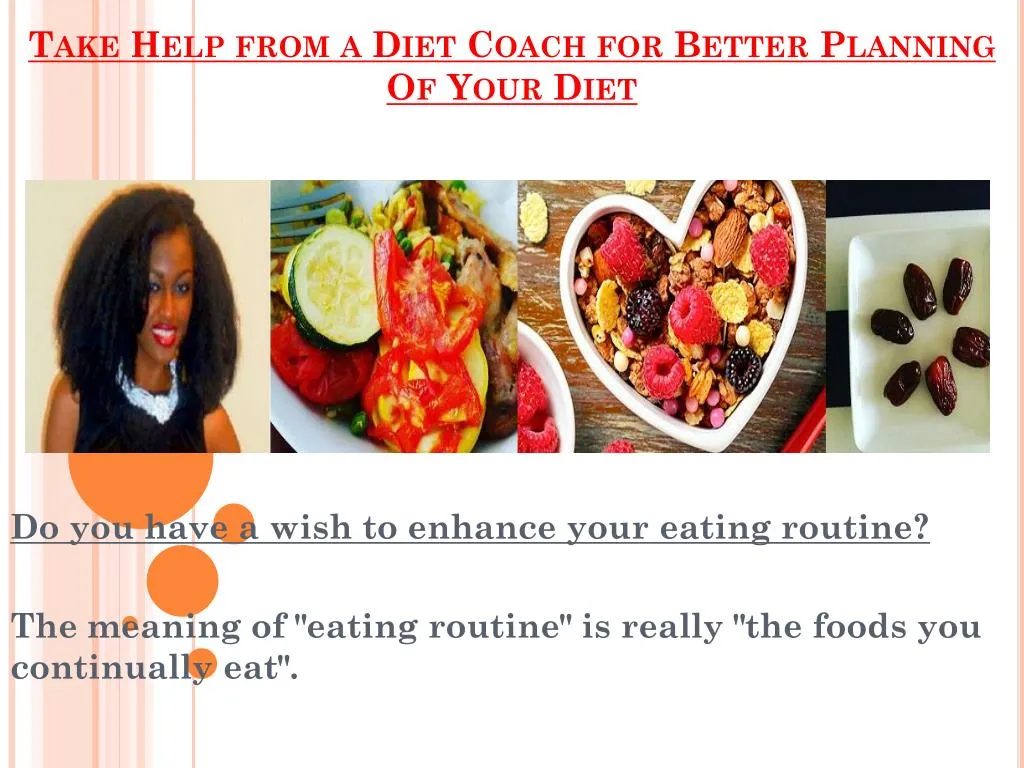 take help from a diet coach for better planning of your diet