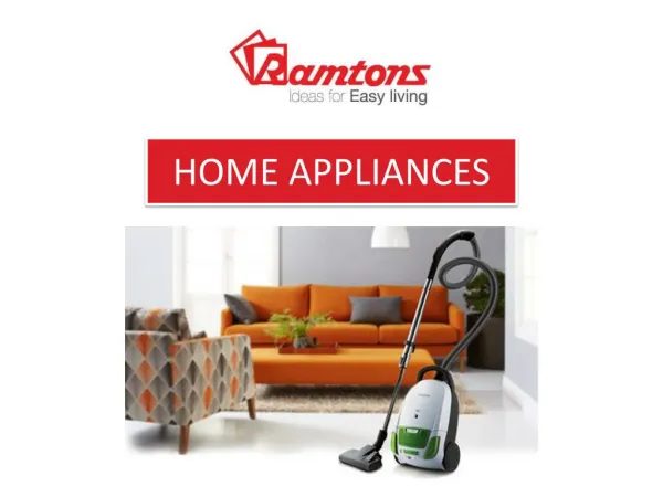 Buy Electrical Home Appliances Online