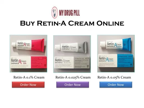 Buy Tretinoin Cream - Retin-A 0.1