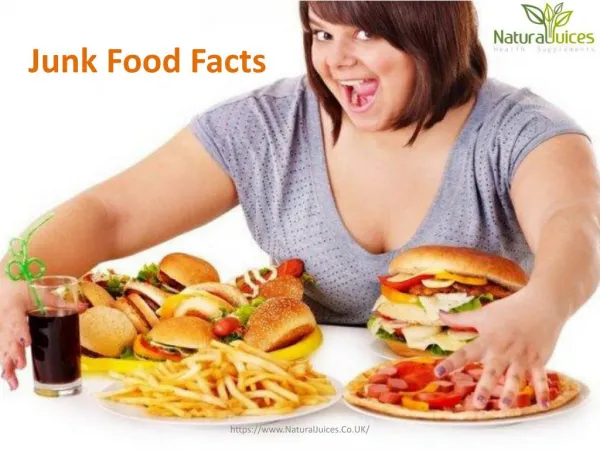 Disadvantages of Junk Food