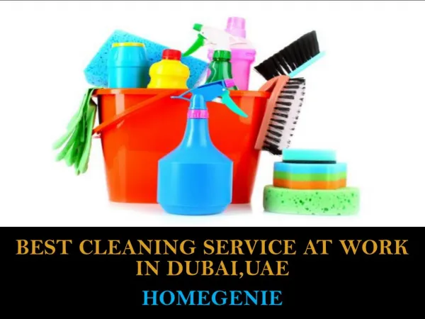 Book your Home Cleaning and Maid Services in Dubai, UAE
