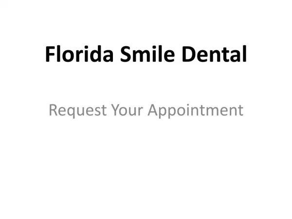 Florida smile dental