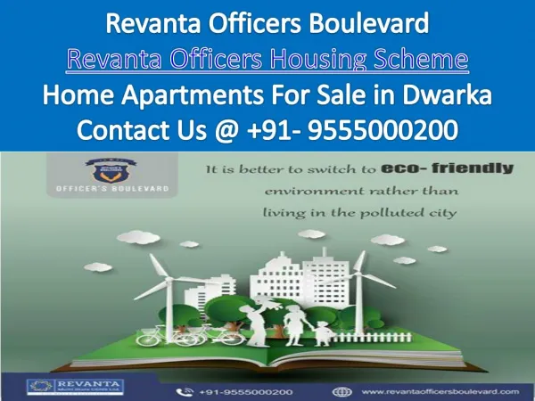 Home Apartments For Sale? In Delhi - Revanta Officers Boulevard