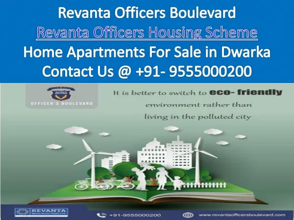 Home Apartments For Sale‎ In Delhi - Revanta Officers Boulevard
