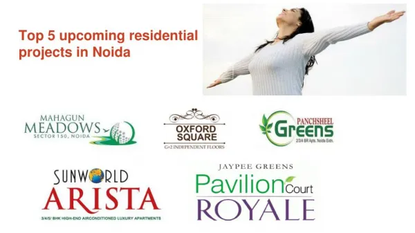 Top 5 upcoming residential projects in Noida