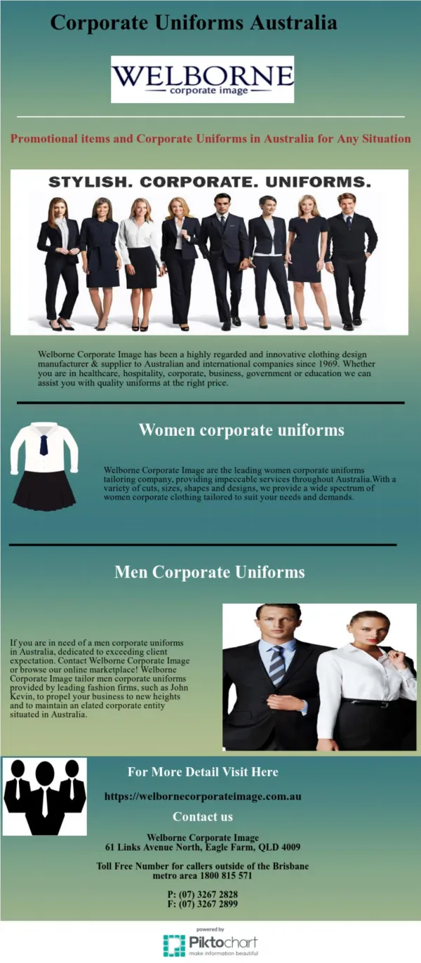 Are You Looking for Corporate Uniforms Australia