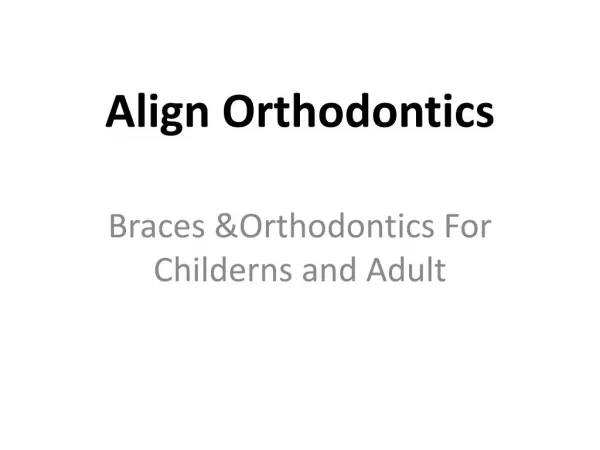 align orthodontics