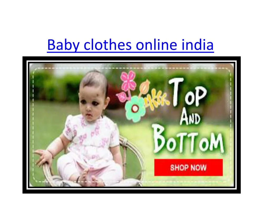 baby clothes online india