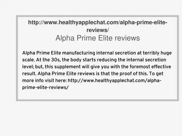 http://www.healthyapplechat.com/alpha-prime-elite-reviews/