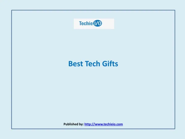 Best Tech Gifts