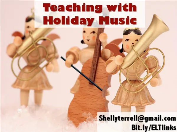 Teaching with Holiday Music