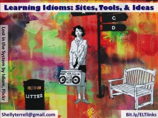 Idioms for Language Learners: Ideas, Tools, & Resources