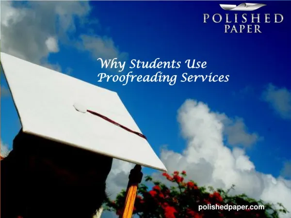 Why students use proofreading services