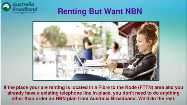 Australia Is Getting Connect to the NBN™