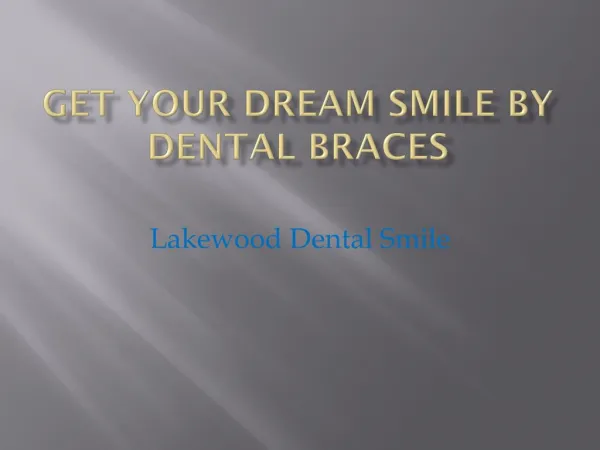 Straighten Your Teeth with Orthodontic Treatment