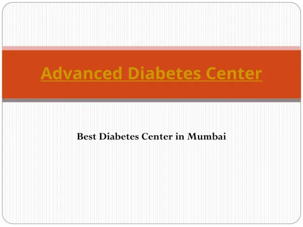 Dr. Jacob Thomas - Advanced Diabetes Center
