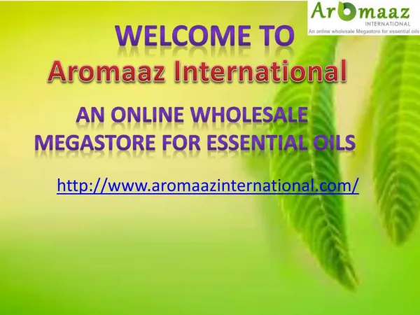 At Aromaazinternational.com, Buy Neroli Oils for Relaxed Mind and Body