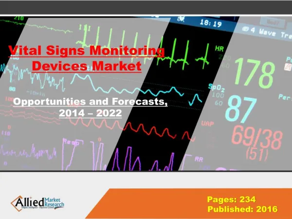 Vital Signs Monitoring Devices Market Growth & Demand 2022