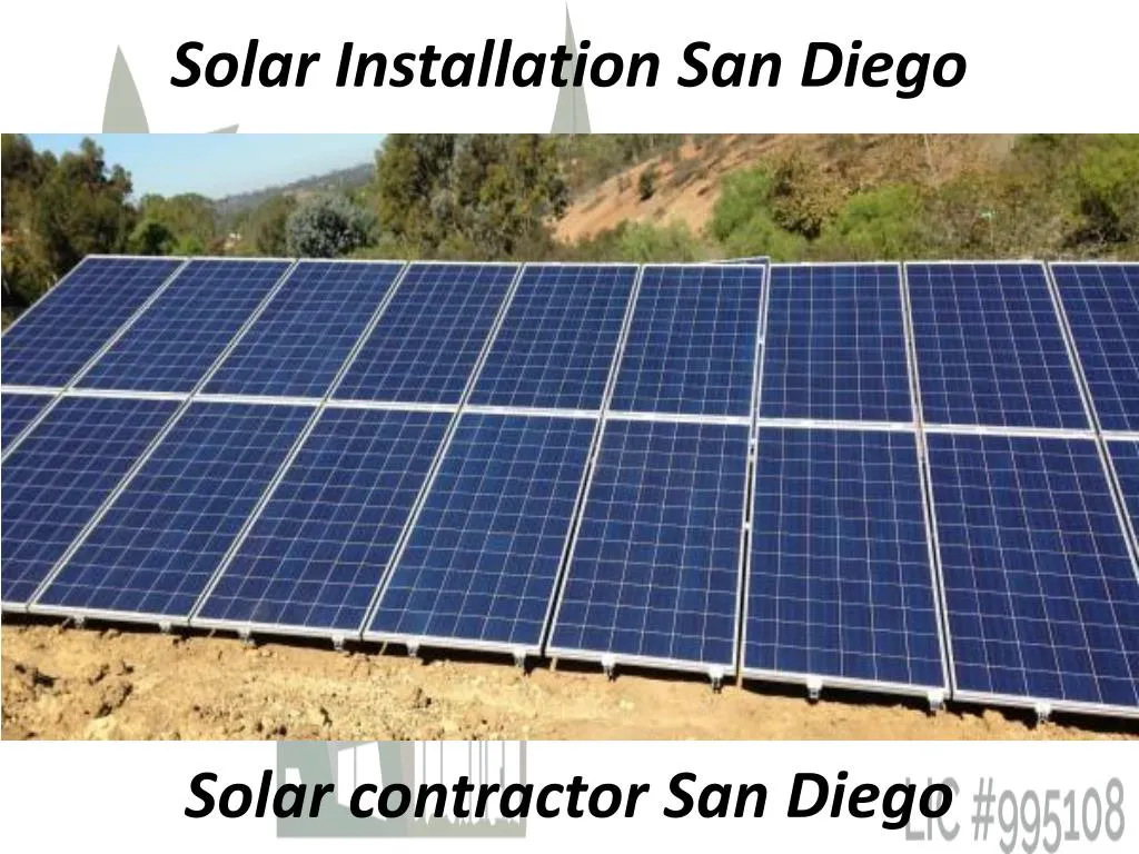 solar installation san diego