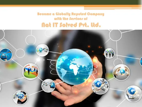 Become a Globally Reputed Company with the Services of Nat It Solved