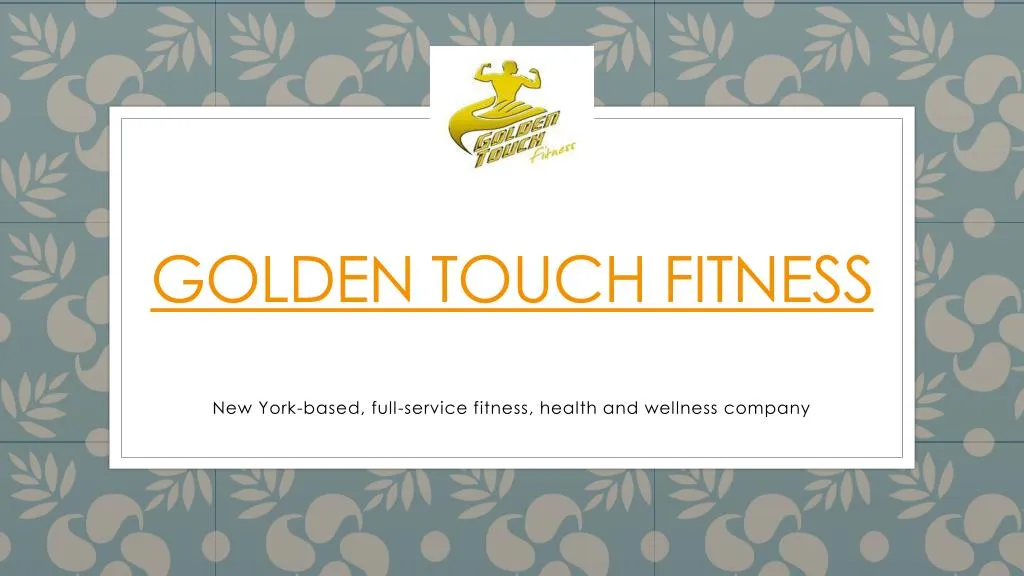 golden touch fitness