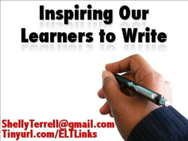 Ideas for Inspiring Students to Write