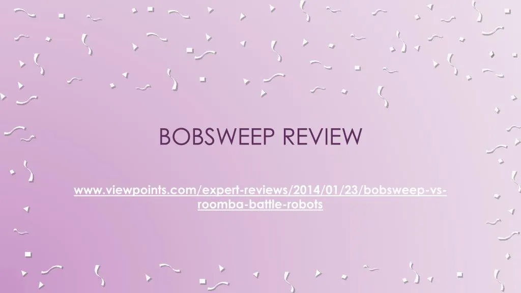 bobsweep review