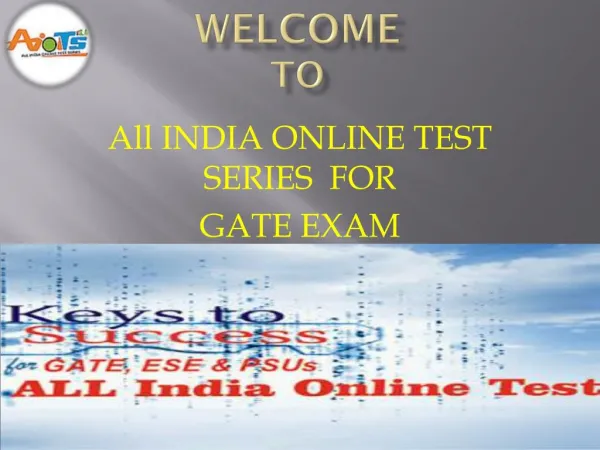 Test Series For Gate