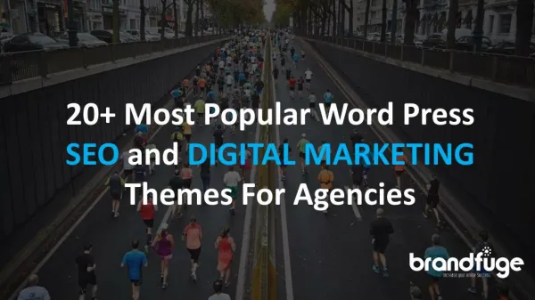 20 Most Popular WordPress SEO and Digital Marketing Themes For Agencies
