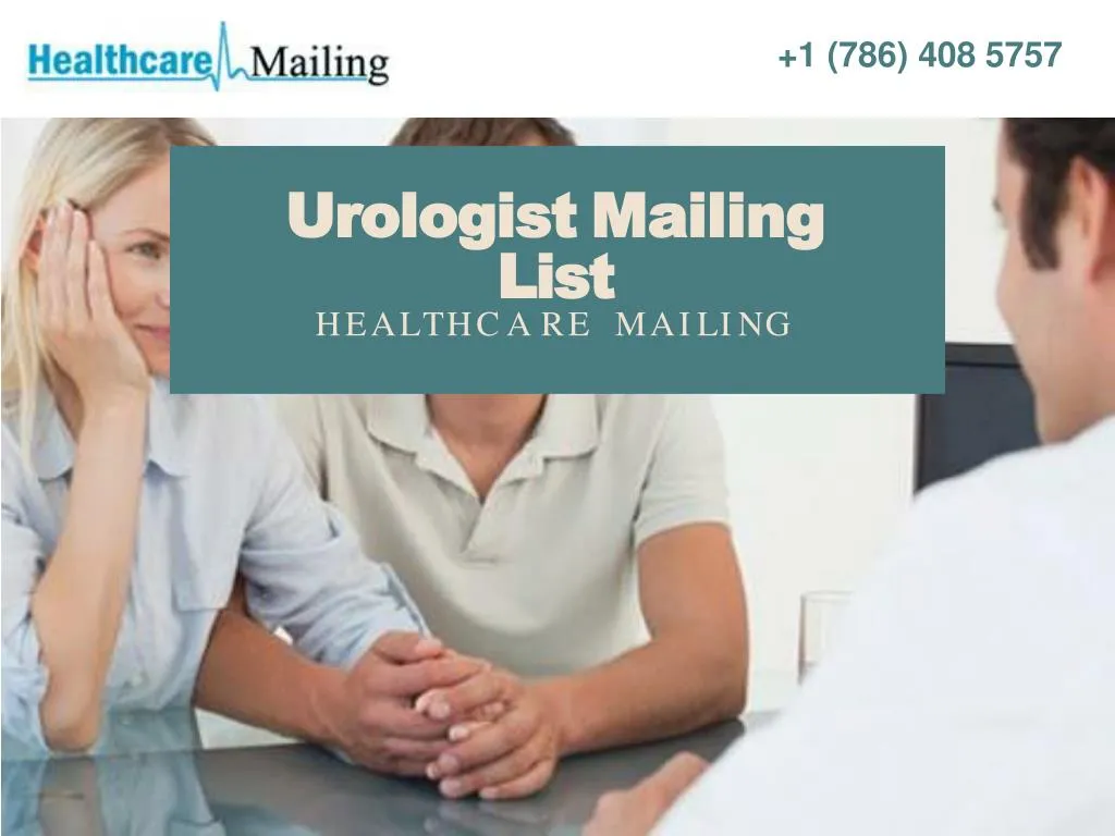 urologist mailing list h e a l t h c a r e m a i l i n g