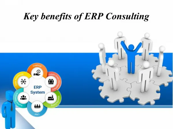 Key benefits of ERP consulting