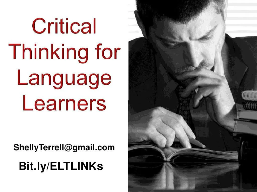 critical thinking with language learners