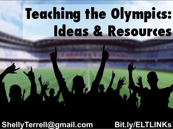 teaching the olympics