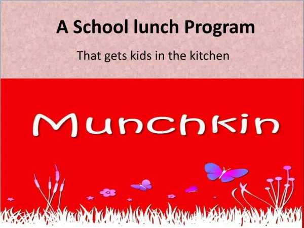A School lunch Program That gets kids in the kitchen