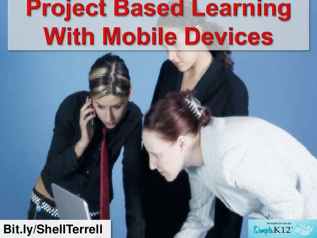 project base learning on mobile devices